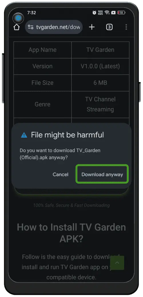 Download DBT TV App